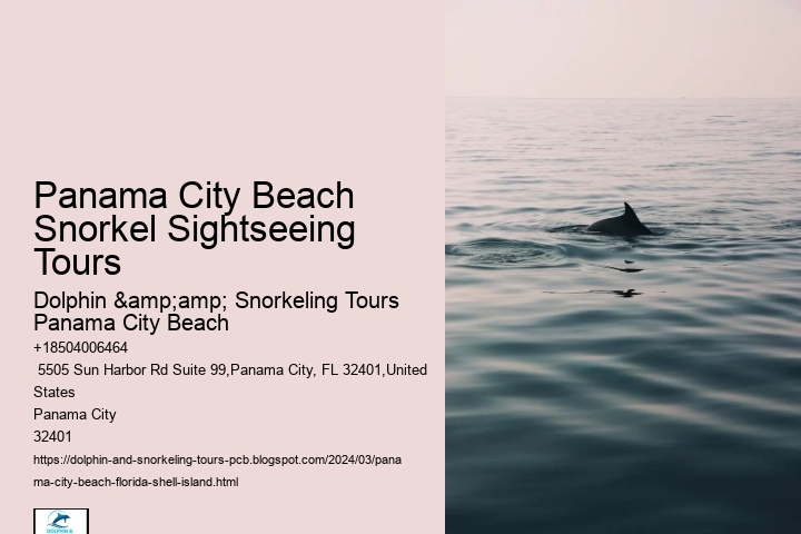 Panama City Beach Snorkel Sightseeing Tours