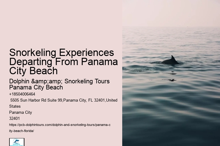 Panama City Beach Snorkel Discovery Cruises